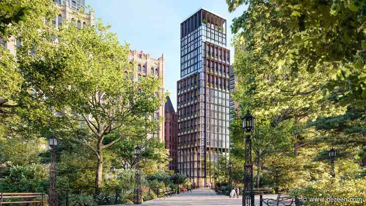Rogers Stirk Harbour + Partners' No 33 Park Row nears completion in New York