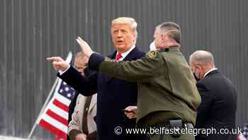 Trump visits US-Mexico border to promote wall project