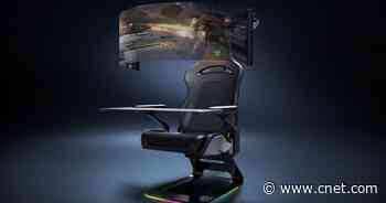 Razer conceptualizes next-gen gaming chair at CES 2021 with Project Brooklyn     - CNET