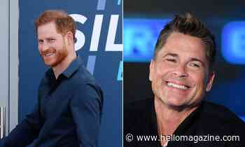 Prince Harry now has a ponytail says neighbour Rob Lowe