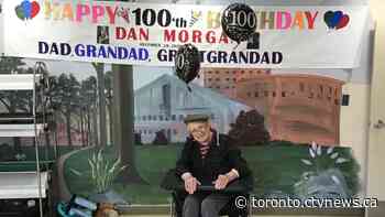 Virtual celebration held for Mississauga man’s 100th birthday