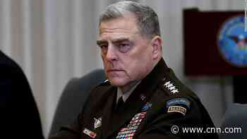 Top military officials issue warning to US troops and condemn 'sedition' at Capitol