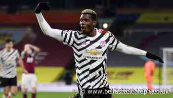 Paul Pogba sends Manchester United top of Premier League with winner at Burnley