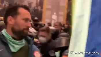 U.S. Olympic Gold Medalist Swimmer Reportedly Spotted At Capitol Raid