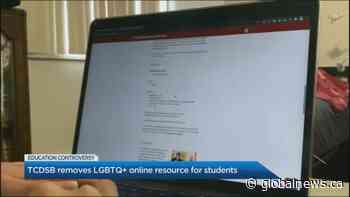 TCDB under fire for eliminating LGBTQ2 online resources