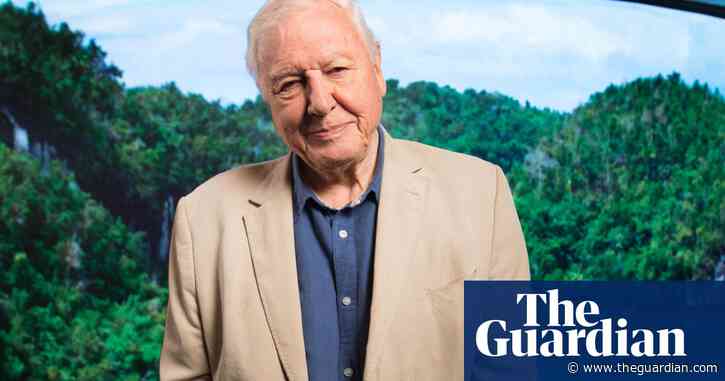 David Attenborough hologram to front tour guide phone app