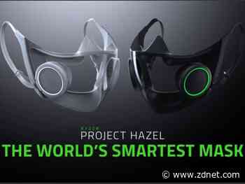 CES 2021: Razer shows off 'smart' prototype mask with so-called sterilisation charging case