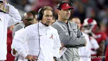 How Alabama coordinators balance College Football Playoff with new head-coaching jobs - ESPN