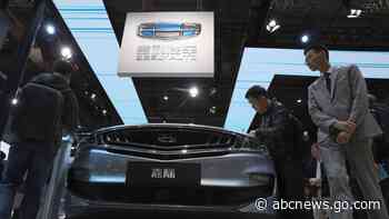 China's Geely, Baidu announce electric car ventures