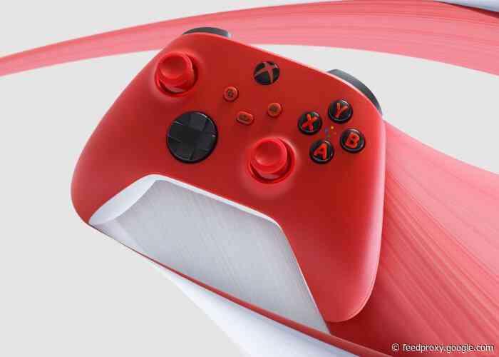 New Pulse Red Xbox controller unveiled by Microsoft
