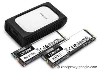 CES 2021 : Kingston NVMe SSD range offers up to 7 GB/s
