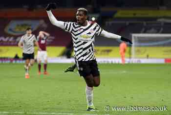 Manchester United tops Premier League with win at Burnley