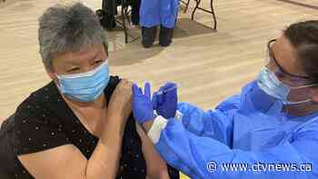 Canada has now given enough COVID-19 vaccine doses to cover 1 per cent of the population