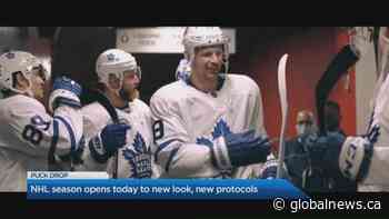 NHL season opens to new look, new protocols