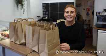 Cafe left 'speechless' by school meal parcels offers to feed children for free