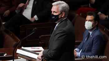 McCarthy says Trump responsible for mob attack but opposes impeachment