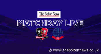 Exeter City 1 Bolton Wanderers 1 - Matchday Live League Two Blog - The Bolton News