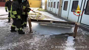 VIDEO | Esercitazione per i Vigili del Fuoco di Modena con i nuovi strumenti antincendio - ModenaToday