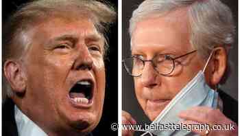 Senate majority leader Mitch McConnell fails to rule out voting to convict Trump
