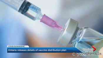 Coronavirus: Ontario government unveils additional vaccine rollout plan details