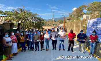 Alberto De Los Santos inaugura 2 obras más en Tixtlancingo - Notimundo