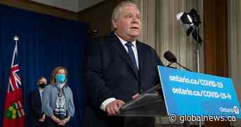 Coronavirus: Ontario government’s stay-at-home order now in effect