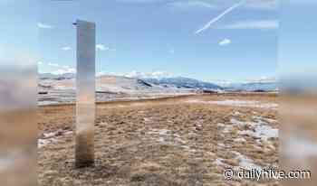Another monolith mysteriously appears just outside Calgary | News - Daily Hive