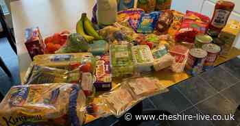 What we bought for £30 after outrage over free school meal food hampers - Cheshire Live