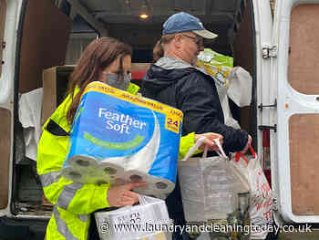 Christeyns staff support local food bank - Laundry and Cleaning Today