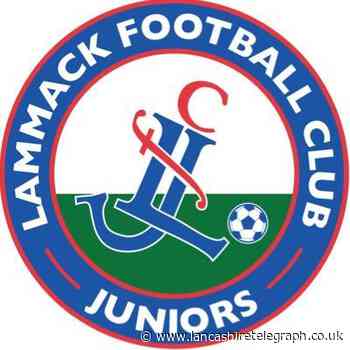 Lammac Juniors has gifted its new kit sponsorship to East Lancashire Hospice