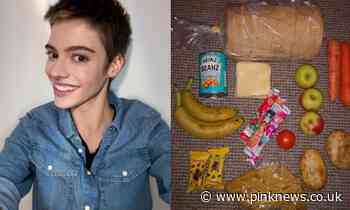 Jack Monroe condemns 'meagre' free school meals food parcels - PinkNews