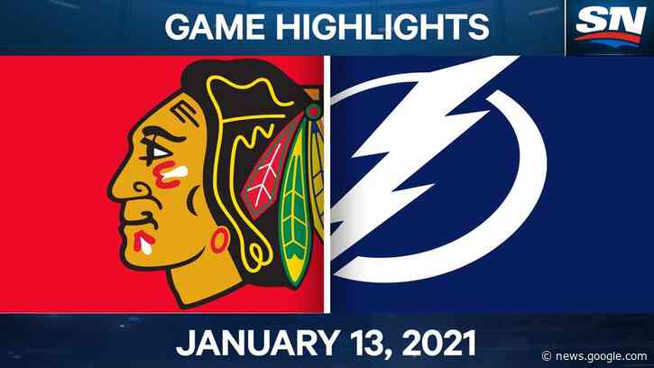 NHL Game Highlights | Blackhawks vs. Lightning – Jan. 13, 2020 - SPORTSNET