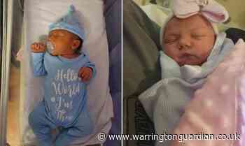 Warrington's top 10 baby names for boys and girls in 2020