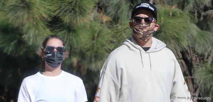 Ashley Benson & G-Eazy Mask Up for Afternoon Hike