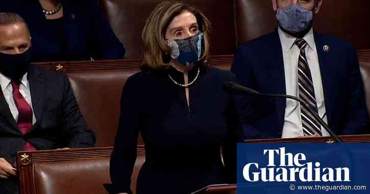 Nancy Pelosi: Trump is a clear and present danger to the nation – video