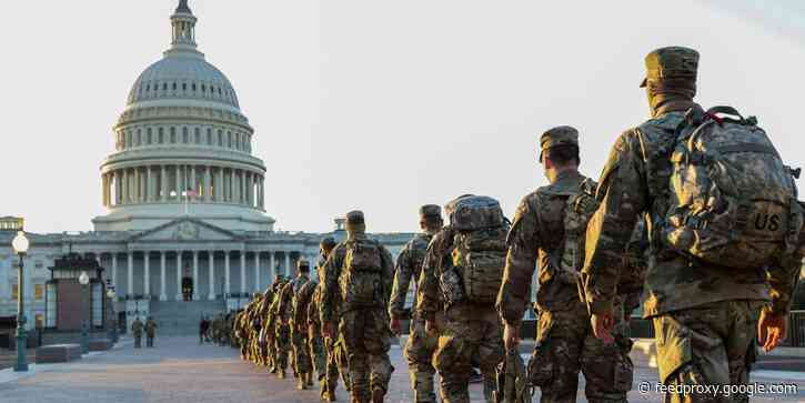 National Guard troops defending the Capitol have reportedly been told to be prepared for IED threats
