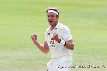 England make early inroads as Stuart Broad strikes - St Helens Star