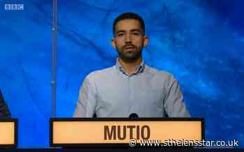 Joshua Mutio appears in University Challenge quarter final - St Helens Star