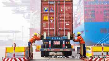 China: Exporte machen im Dezember erneut deutlichen Sprung