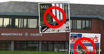 Thief once banned from every supermarket steals again hours after being in court