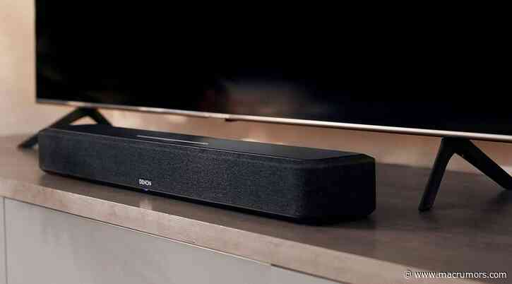 Denon Introduces New Sound Bar With Dolby Atmos, AirPlay 2 Support, and More