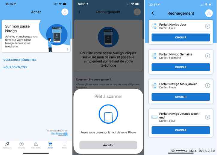 Paris Metro Navigo Cards Now Supported on iPhone