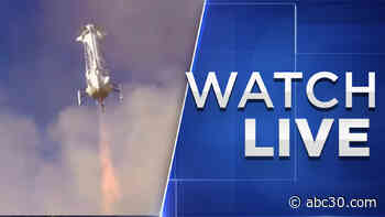 Jeff Bezos' Blue Origin launches New Shepard rocket mission