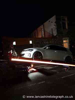 Hyndburn: Three cars seized in Baxenden and Oswaldtwistle as police crackdown on road offences
