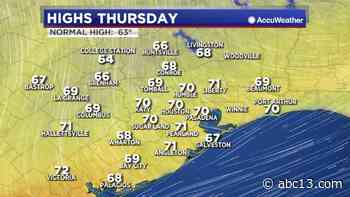 Houston Weather: Patchy frost by sunrise - KTRK-TV
