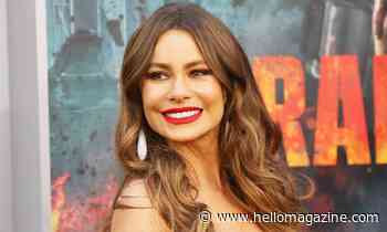 Sofia Vergara showcases tiny waist as she poses inside huge LA home - HELLO!