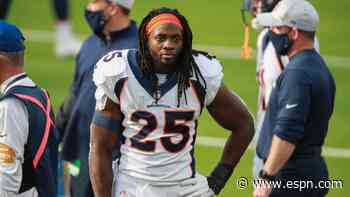 Broncos RB Gordon pleads not guilty in DUI case