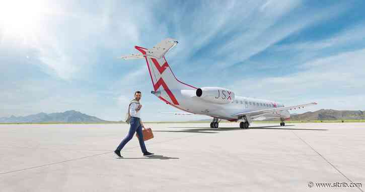 Air carrier JSX begins seasonal flights in Salt Lake City, with small jets in private terminal