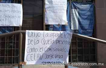 Se manifiestan contra tortuguismo de la CEDH - Noticias de San Luis Potosí - Quadratín San Luis
