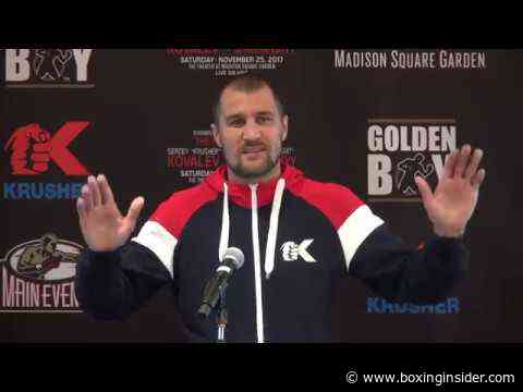 Sergey Kovaelv Tests Positive For Synthetic Testosterone